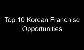 Top 10 Korean Franchise Opportunities