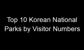Top 10 Korean National Parks by Visitor Numbers