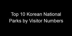 Read more about the article Top 10 Korean National Parks by Visitor Numbers