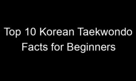 Top 10 Korean Taekwondo Facts for Beginners