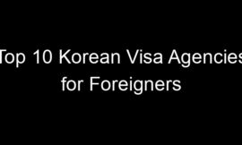 Top 10 Korean Visa Agencies for Foreigners