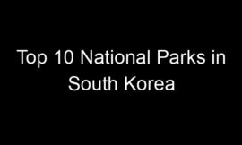 Top 10 National Parks in South Korea