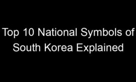 Top 10 National Symbols of South Korea Explained