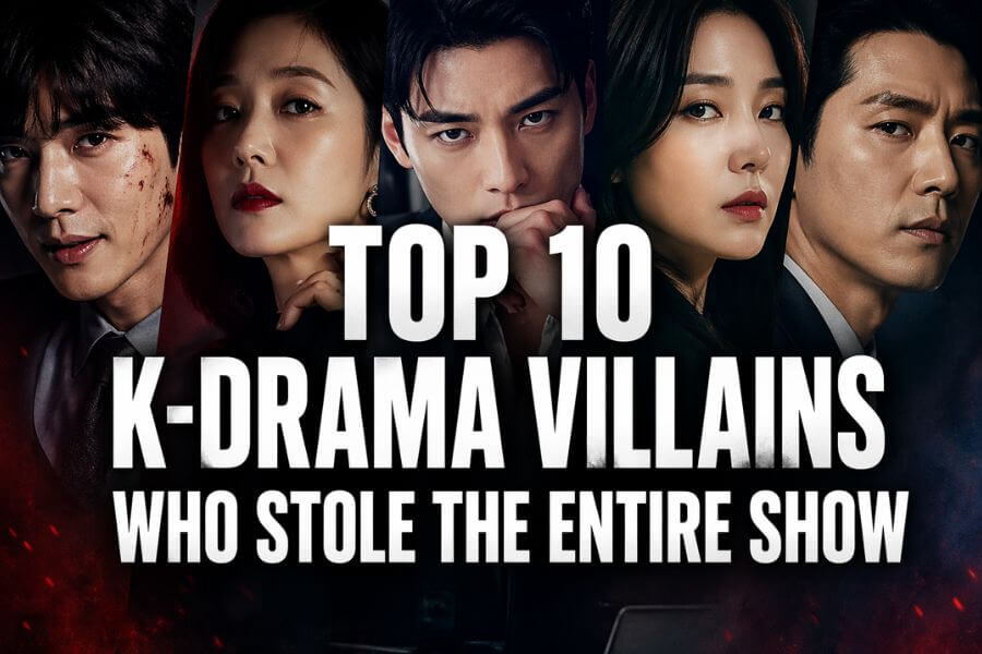 Top 10 K-Drama Villains Who Stole the Entire Show toptenkr