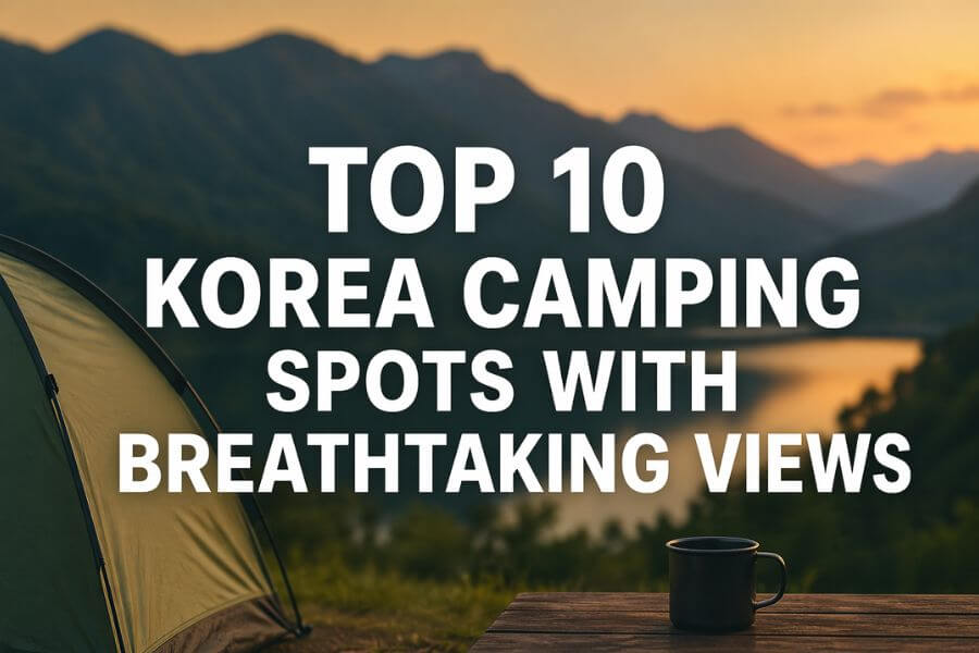 Top 10 Korea Camping Spots With Breathtaking Views toptenkr