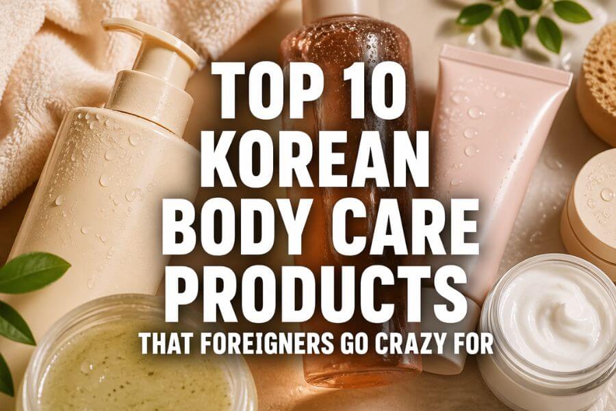 Top 10 Korean Body Care Products That Foreigners Go Crazy For toptenkr