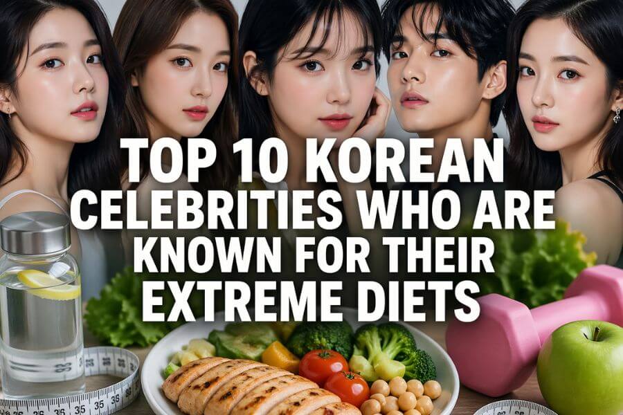 Top 10 Korean Celebrities Who Are Known for Their Extreme Diets toptenkr