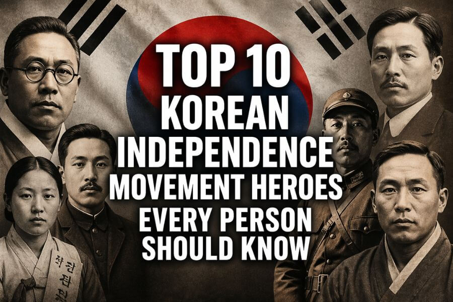 Top 10 Korean Independence Movement Heroes Every Person Should Know toptenkr
