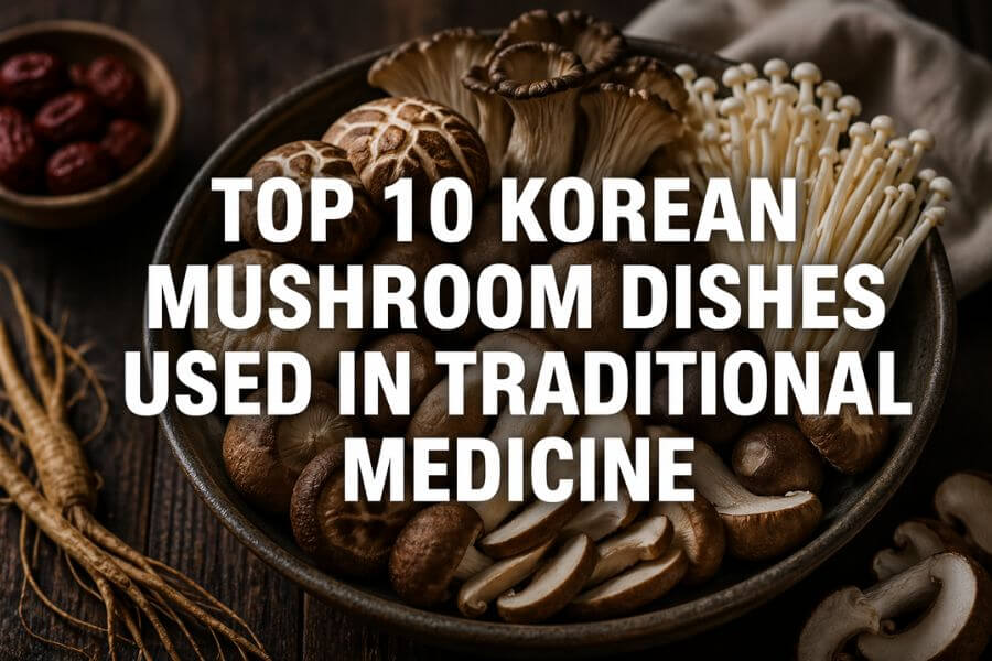 Top 10 Korean Mushroom Dishes Used in Traditional Medicine toptenkr