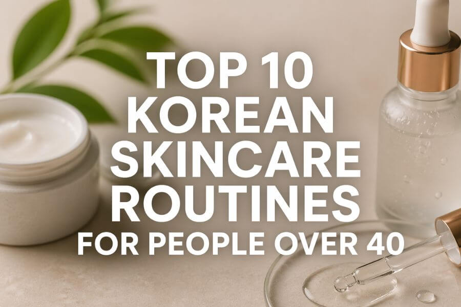 Top 10 Korean Skincare Routines for People Over 40 toptenkr