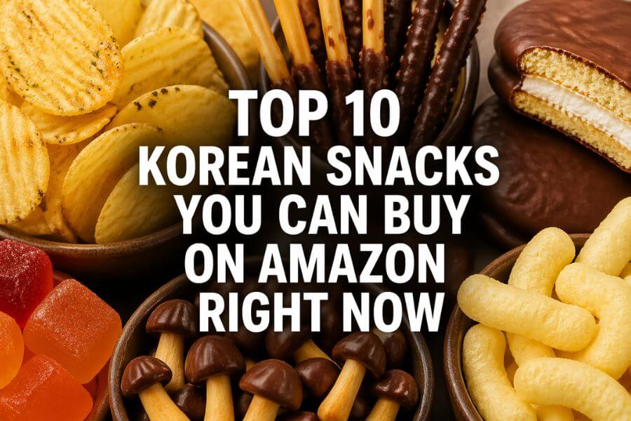 Top 10 Korean Snacks You Can Buy on Amazon Right Now toptenkr