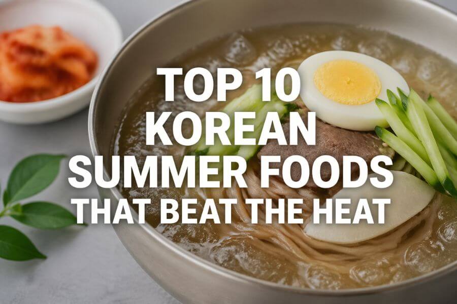 Top 10 Korean Summer Foods That Beat the Heat toptenkr