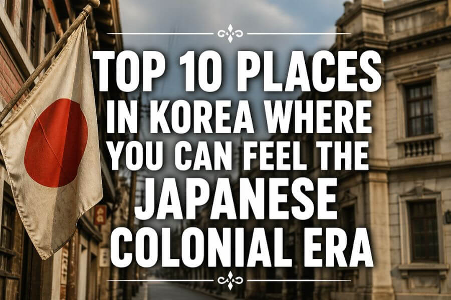 Top 10 Places in Korea Where You Can Feel the Japanese Colonial Era toptenkr