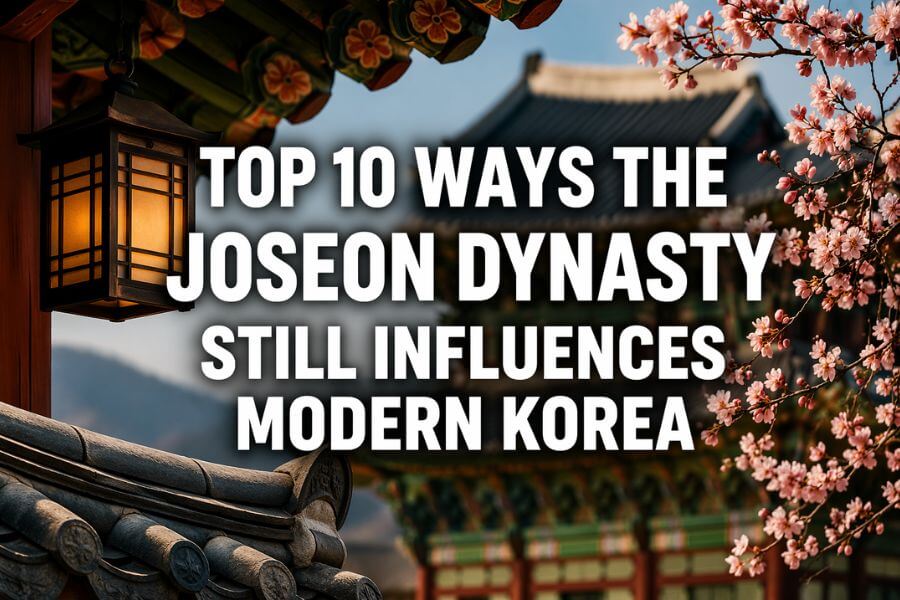 Top 10 Ways the Joseon Dynasty Still Influences Modern Korea toptenkr