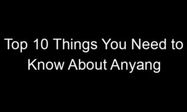 Top 10 Things You Need to Know About Anyang