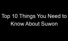 Top 10 Things You Need to Know About Suwon