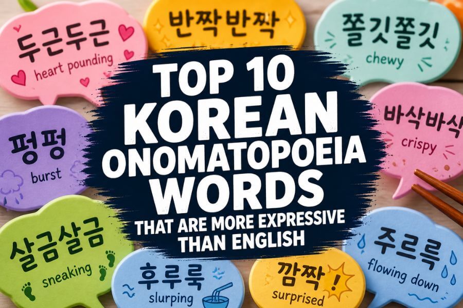 Top 10 Korean Onomatopoeia Words That Are More Expressive Than English toptenkr