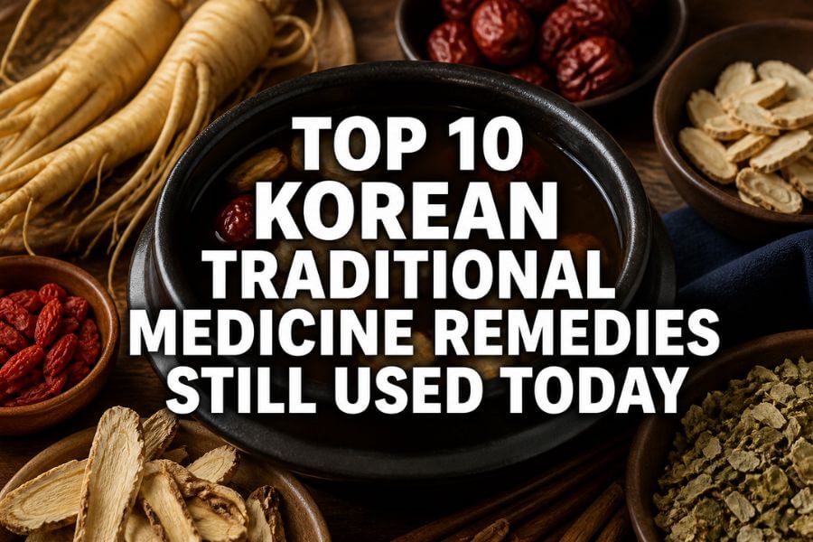Top 10 Korean Traditional Medicine Remedies Still Used Today toptenkr toptenkr