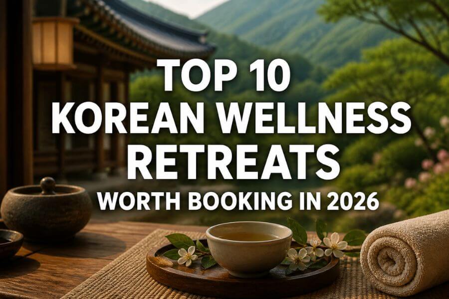 Top 10 Korean Wellness Retreats Worth Booking in 2026 toptenkr