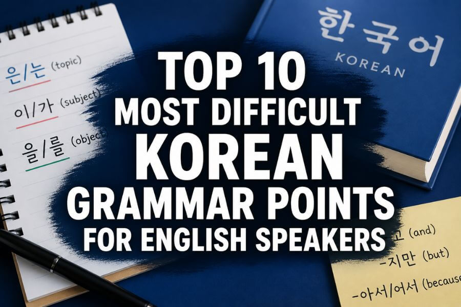 Top 10 Most Difficult Korean Grammar Points for English Speakers toptenkr