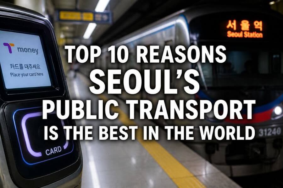 Top 10 Reasons Seoul's Public Transport Is the Best in the World toptenkr