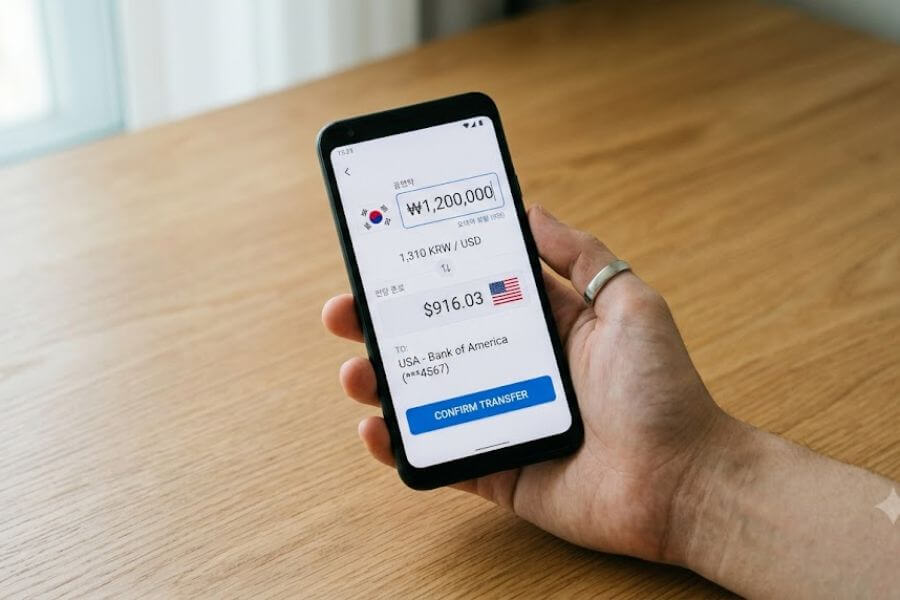 Read more about the article How to Send Money Home to the USA from South Korea Using Remittance Apps